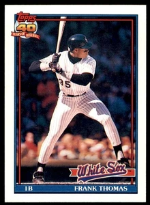 Topps Baseball #79 Frank Thomas 1991 - Imagen 1 de 2
