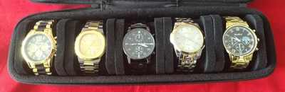 Мужские часы с металлическим ремешком мужские часы подарок 5.1 лот пять наручные часы - Изображение 1 из 4