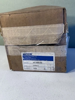 Beck 20-3400-02 Foto 1 de 4