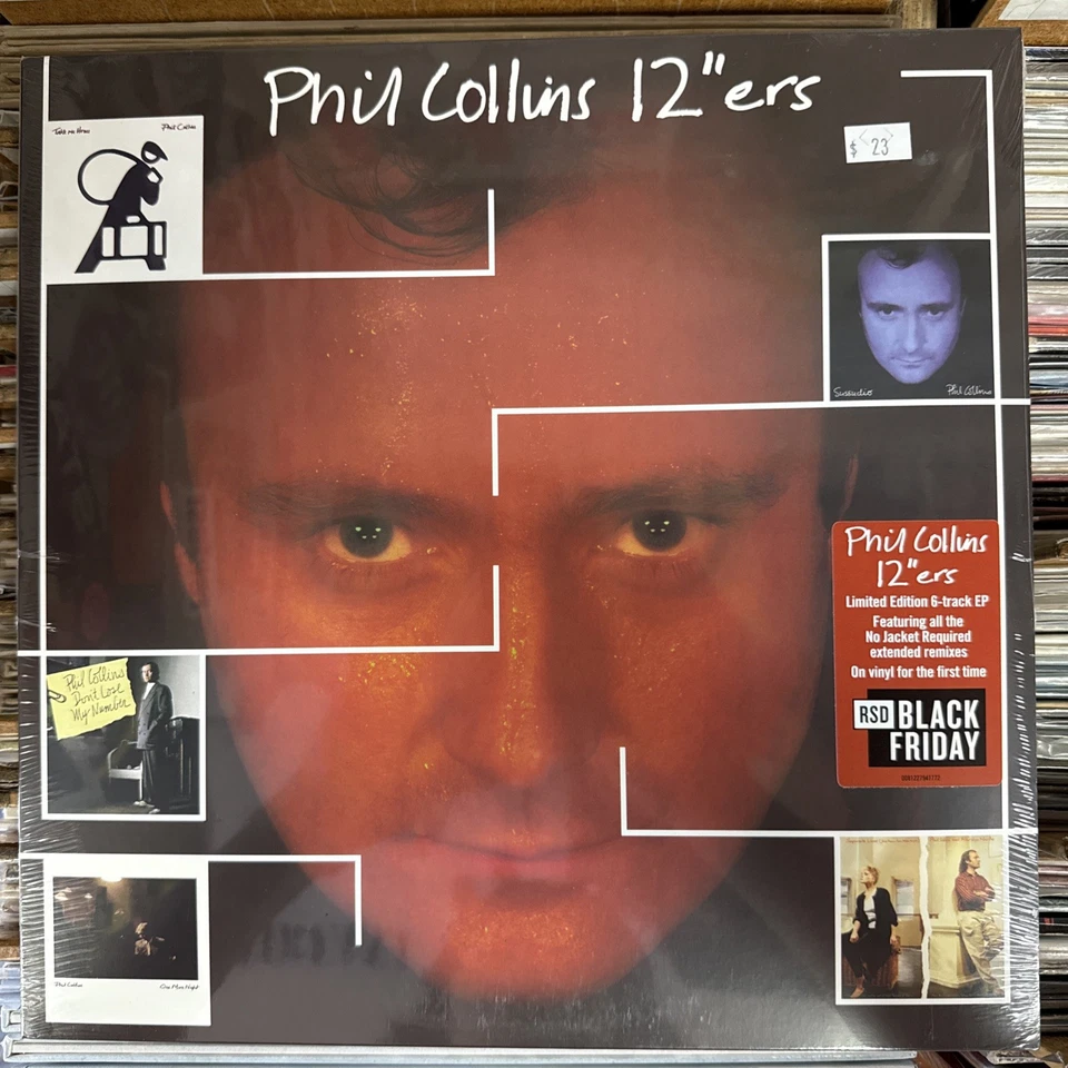 PHIL COLLINS - 12”ers - NEW 12” VINYL EP - RSD Black Friday 2025 - NEW MINI LP - Image 1 of 1