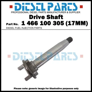 VE Pump Drive Shaft 1466100305 (17MM) for Fiat IVECO KHD Renault VW - Picture 1 of 6