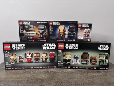 Lego Star Wars BrickHeadz Lote a Granel: 75317, 40676, 40623, 40547, 40539 - NOVO - Imagem 1 de 4