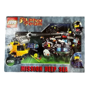 Lego Alpha Team Mission Deep Sea 4795 Ogel Underwater Base Instruction Manual - Picture 1 of 4