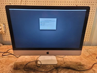 Apple iMac Desktop 27" A1419 3.5GHz i5-4690 16GB RAM 1TB HDD NO OS AS-IS - Image 1 of 4