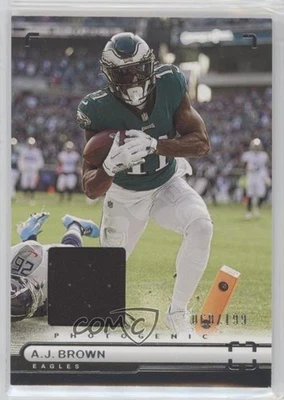 2022 Panini Chronicles Photogenic Jersey /199 AJ Brown #PH-11 - Image 1 of 2