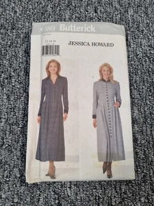Butterick Sewing Pattern 5080 Misses Petite Button Front Dress Size 12 16 US BEE - Picture 1 of 4
