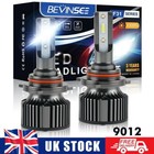 9012 HIR2 LED Headlight Bulbs 50W 6000K White For Toyota Corolla E21 2019-2024