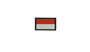 Patch printed embroidered travel souvenir biker backpack flag indonesia - Bild 1 von 1