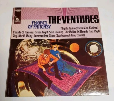 The Ventures "Flights Of Fantasy" LST-8055 STEREO G+/G+ Liberty Records - Image 1 of 4