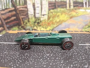 Original 1969 Hot Wheels Redline Lotus Turbine Metallic Green - Picture 1 of 6
