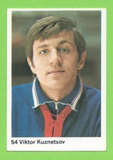 1974-75 Swedish Williams #54 Viktor Kuznetsov Krylia Sovetov Moskva