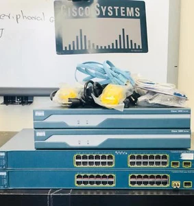 Advanced Cisco CCNA V3 and CCNP home lab kit Switch/Router IOS 15 POE Switch   - Bild 1 von 4