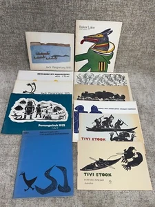 Lote 11 Libros de Arte Esquimal De Colección Quebec Canadá Panadero Lago Povungnituk Pangnirtung - Imagen 1 de 10