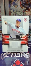 Curt Schilling 2005 Upper Deck Milestone Materials Game Used Jersey Card