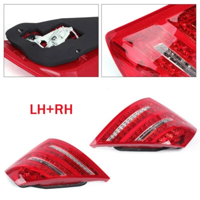 Pair For 2007 2008 2009 Mercedes Benz W221 S450 S600 LED Tail Lights Brake Lamps Foto 1 de 4