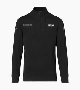 Original Porsche "Strickpullover - Motorsport Collection" schwarz, HUGO BOSS - Bild 1 von 5