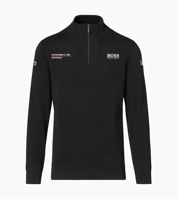 Original Porsche "Strickpullover - Motorsport Collection" schwarz, HUGO BOSS - Bild 1 von 4