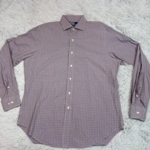 Vintage Polo Ralph Lauren Herren Hemd Lila 16 L Estate Classic Fit Preppy - Bild 1 von 11