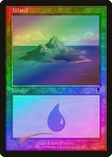 Island (337) FOIL Odyssey PLD Basic Land MAGIC THE GATHERING CARD ABUGames