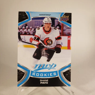 2021-22 Upper Deck MVP #236 Shane Pinto Blue Ottawa Senators - Image 1 of 2