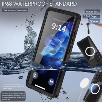 REDPEPPER For Samsung S25 S24 FE Plus Ultra 360 Full Body Waterproof Case Shockproof Cover