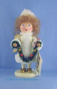 Vintage German Nutcracker Ulbricht Angel 10846 12" NIB Old Stock - Picture 1 of 11
