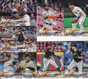 2018 TOPPS Update MIAMI MARLINS team set (7 cards) COOPER, LEE RC - Picture 1 of 1