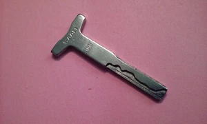 Saab car Key YMOS Rare Key part Silver-Tone 2-/4" Inches - Picture 1 of 5