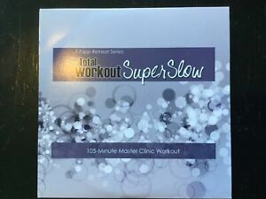 T Tapp Total Workout Super Slow  DVD  Teresa Tapp   *NEW with crease*