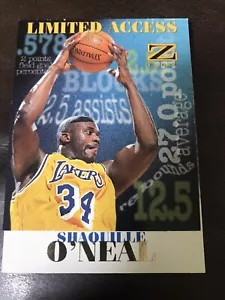 1997-98 Z Force acceso limitado #8 Shaquille O'Neal NBA HOF leyenda casi nuevo+ - Imagen 1 de 2