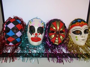 RUTILANTE MASCHERA CARNEVALE VENEZIANA FILI LUCIDI ANNI '90 - Bild 1 von 1