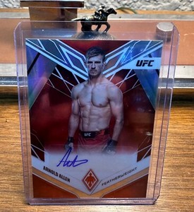 2023 UFC Panini Chronicles Phoenix Auto Autograph Red Arnold Allen SP
