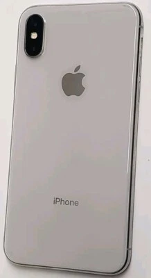 Сменный корпус для iPhone X с серебристой рамкой оригинальный производитель оборудования класс B - Изображение 1 из 4