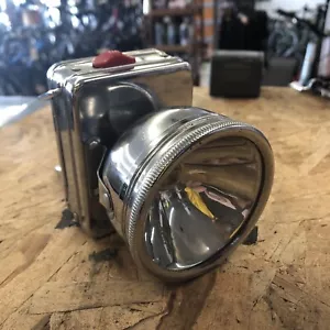 Keystone Vintage Bicycle Headlight Chrome - Made in Hong Kong - Picture 1 of 8