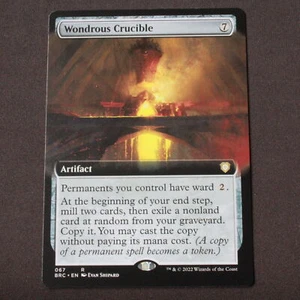 Wondrous Crucible (Extended Art) MTG Commander: The Brothers' War Rare 67 NM - Bild 1 von 6