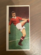 RARE BOBBY CHARLTON ROOKIE Card Cadet Footballers 1957-8 Manchester United #25
