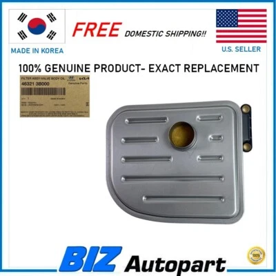 Genuine Automatic Transmission Filter for 2010-2022 Hyundai Kia 46321-3B000 - Image 1 of 4