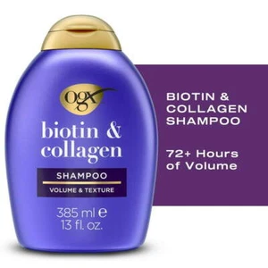 OGX Shampoo volumizzante spesso e pieno + biotina e collagene, 13 fl. oz - Foto 1 di 5