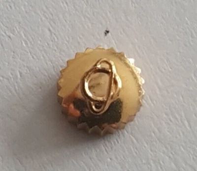 Enicar Water Resistant Gold Plated Crown - Image 1 of 4