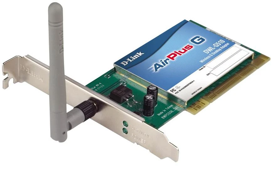 Tarjeta PCI D-link AirPlus G DWL-G510 (7900692644344) Foto 1 de 1