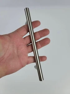 9x New Stainless Steel Satin 7-3/8" Solid Stainless Drawer Pull Handles Alpine - Picture 1 of 8