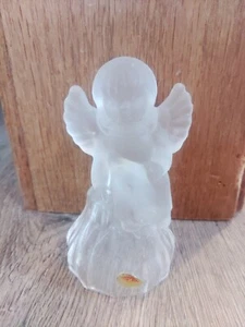 Angel Glass Bell. Made by Artmark. - Picture 1 of 5