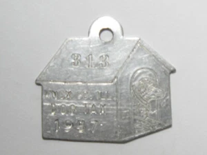 1957 Knox County ILL Dog Tax Tag - #64785 - Picture 1 of 2