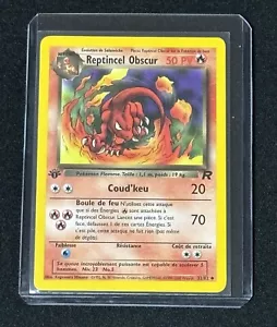 Reptincel Obscur 32/82 French - 1st Edition Team Rocket - Picture 1 of 2