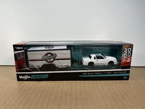 Maisto Design Tow & Go 1987 Buick Regal T-Type/Car Trailer HTF - Picture 1 of 6