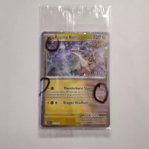 3 SWIRL A 🌀 Raging Bolt 111/142 Cosmos Holo Rare Stellar Crown Pokemon Card NM - Imagen 1 de 2