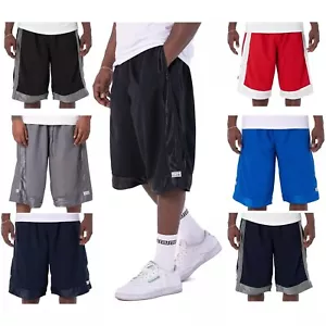 Pro Club Men's Heavyweight Relaxed Fit Mesh Basketball Shorts - Picture 1 of 32