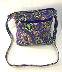 Borsa a tracolla Bella Taylor trapuntata multicolore floreale patchwork - Foto 1 di 8