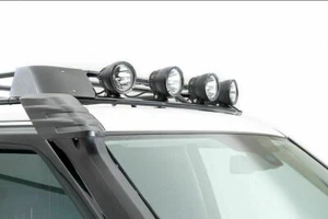 Land Rover Discovery 3 / 4 Roof Rack Spot Light Set Kit x4 Inc Wiring Terrafirma - Picture 1 of 3