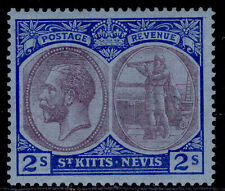 ST KITTS-NEVIS GV SG47, 2s purple & blue/blue, M MINT. Cat £17.